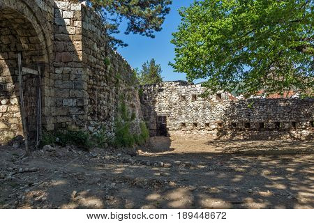 PIROT, SERBIA -16 APRIL 2016: Amazing view of Pirot Fortress, Republic of Serbia