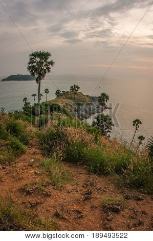 Sunset At Nay Harn On Phuket Island In Thailand