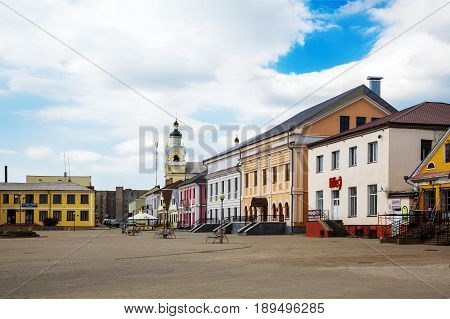 View of the old architecture in Novogrudok Belarus architecture 24 May 2017 editorial