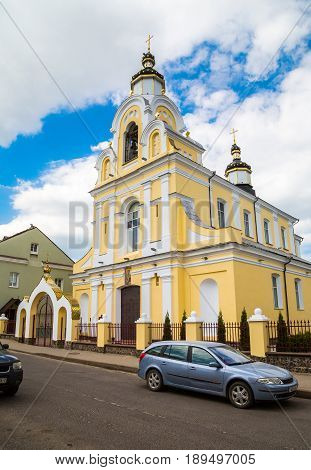 Church of St. Nicholas in Novogrudok Belarus architecture 24 May 2017 editorial