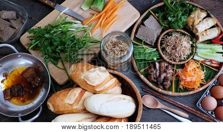 Vietnamese Food, Banh Mi Thit