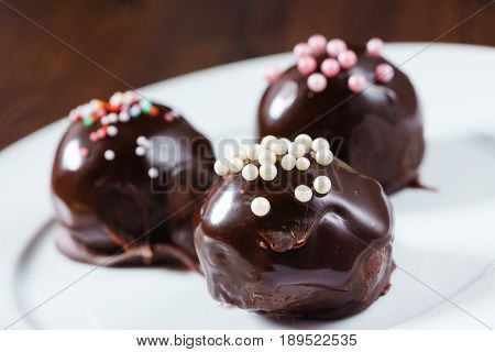 chocolate balls