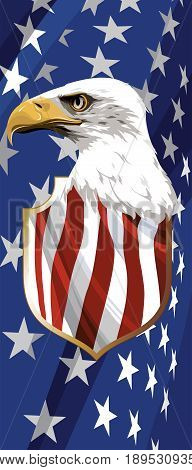 The national symbol of the United States of America