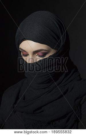 Woman In Niqab