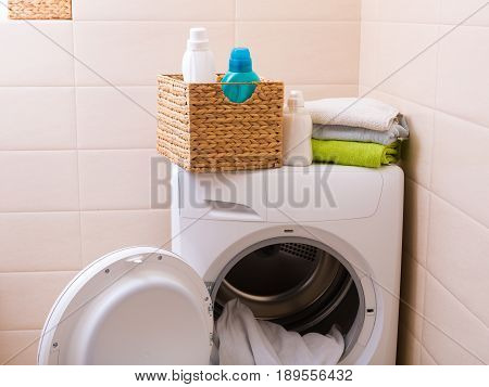 Freshly Washed Laundry