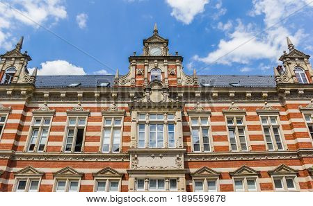 Facade Of The Old Post Office Of Hameln