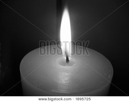 Black White Candle Image & Photo (Free Trial) | Bigstock
