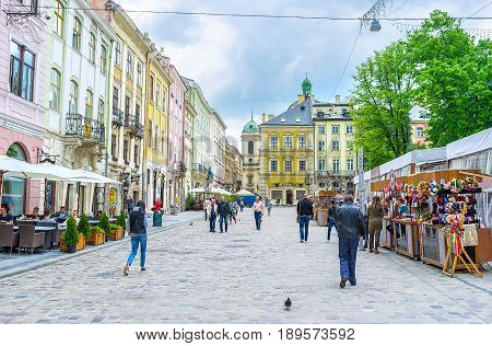 The Center Of Lvov