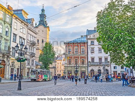 The Trams In Lvov