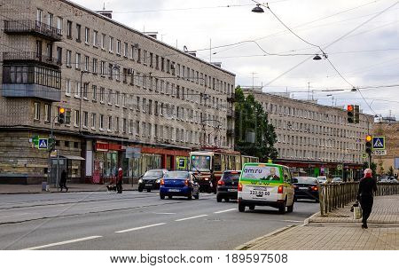 Old Buildings Located In St. Petersburg, Russia