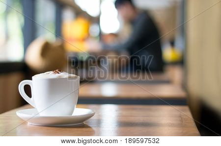 Hot Coffee In Morning