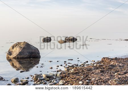 View on Coast in Augustenhof Denmark Europe.