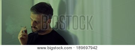 Man Having Life Crisis