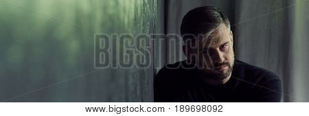 Man Coping With Depression