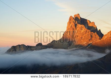 Midi Dossau, Ossau Valley, Pyrenees National Park, Pyrenees, France.