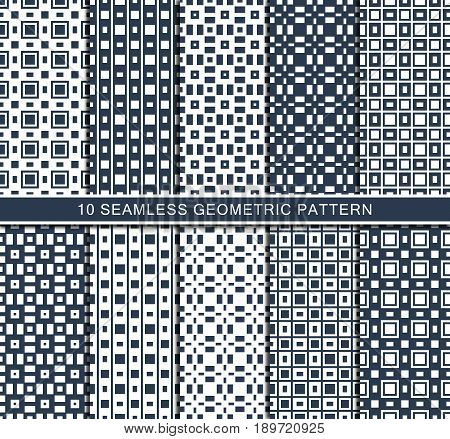 10 Seamless Geometric Pattern Set 6 Parent