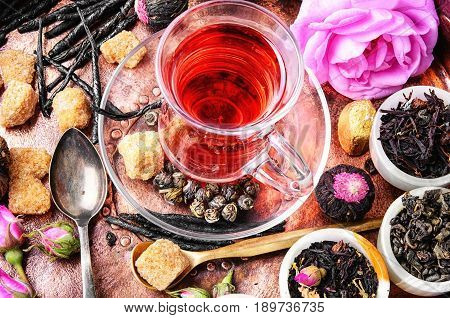 Tea Cup And Herbal Tea