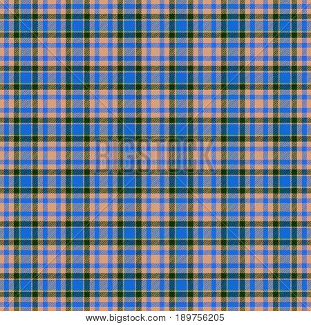 Blue and pink feminine checkered classic tartan pattern