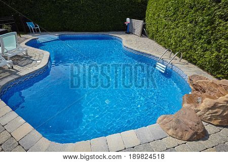 Swimming pool.