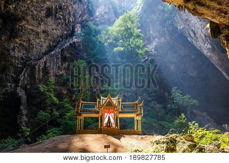 Phraya Nakhon Cave. Khao Sam Roi Yot National Park in Thailand