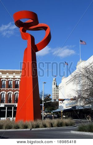 ในไฟฉายของมิตรภาพในเมืองซานอันโตนิโอ เท็กซัส