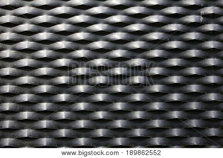 Metallic Black Surface