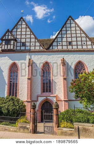 Front Of The Monastery Church In Blomberg