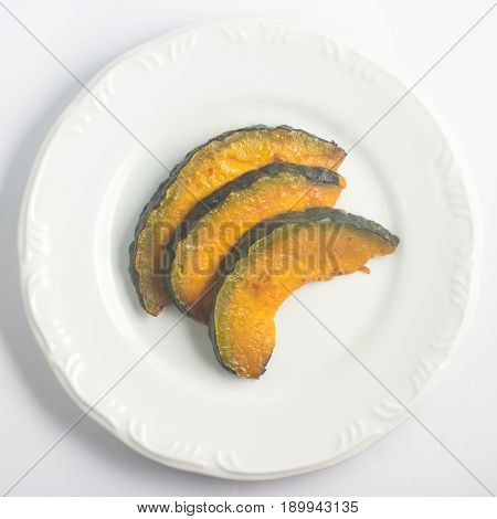Cooked Goianinha Pumpkin. Cucurbita Moschata