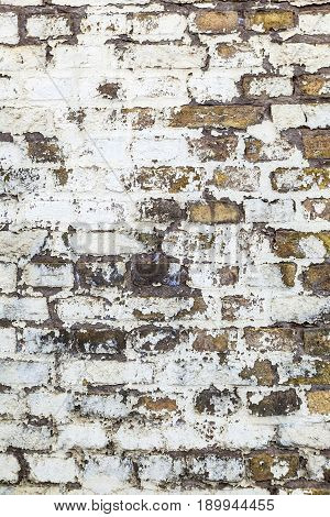 Pattern Of An Old Brick Wall