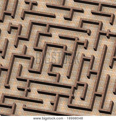 Maze Concept. Computer Image &amp; Photo (Free Trial) | Bigstock