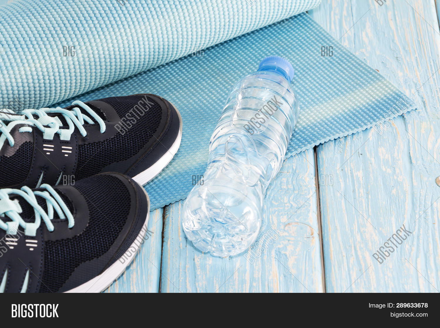 Yoga Mat, Sports Shoes Image & Photo (Free Trial) Bigstock