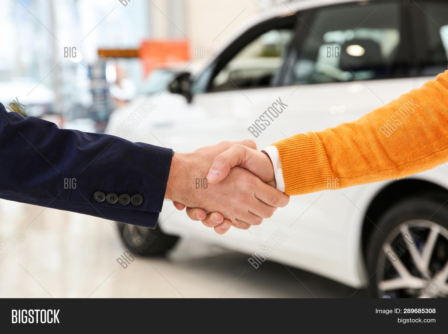 Salesman Shaking Hands Image & Photo (Free Trial) Bigstock