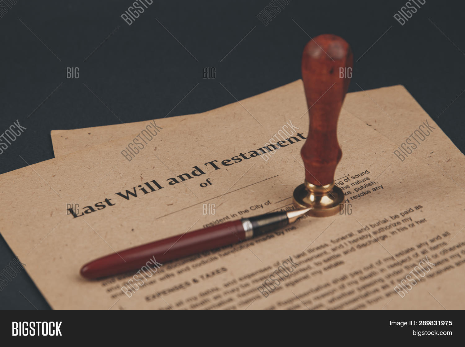 Notarys Public Pen Image & Photo (Free Trial) Bigstock