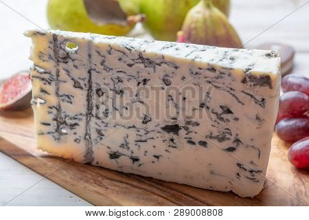 Gorgonzola Picant Italian Blue Cheese, Made From Unskimmed Cow's Milk In North Of Italy
