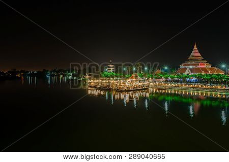 Kanchanaburi Thailand -november 2 : Scenery Of The 19Th Supreme