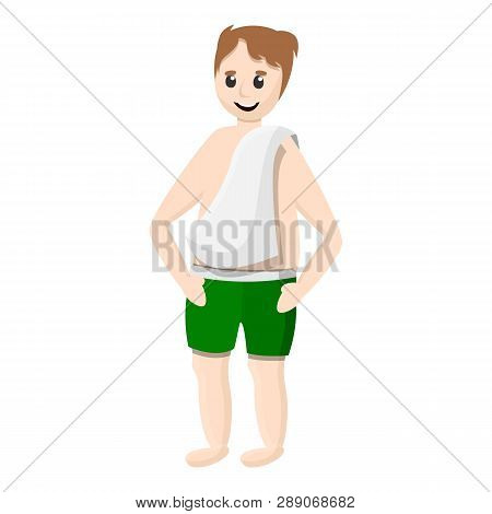 Man From Spa Procedure Icon. Cartoon Of Man From Spa Procedure Icon For Web Design Isolated On White