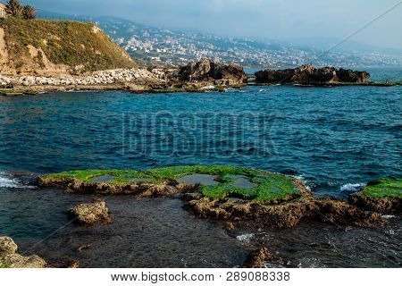 A Traditional House In Byblos Which Is A Famous Landmark. Lebanon.