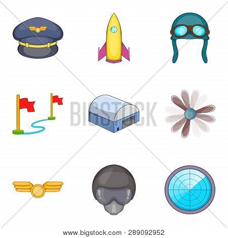 Evasion Icons Set. Cartoon Set Of 9 Evasion Icons For Web Isolated On White Background