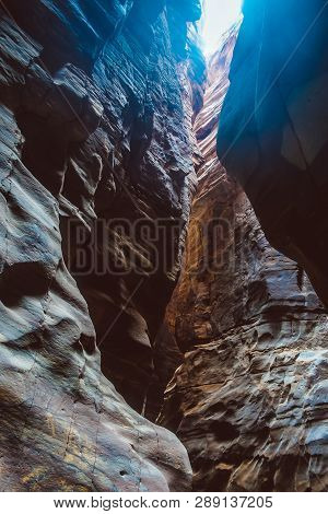 The Mujib Reserve Of Wadi Mujib Is The Lowest Nature Reserve In The World, Located In The Mountainou