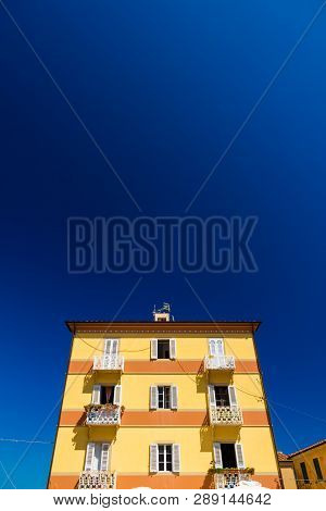Building In Rio Nell'elba, Tuscany, Italy