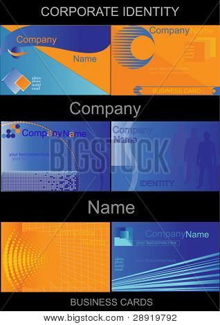 template business cards