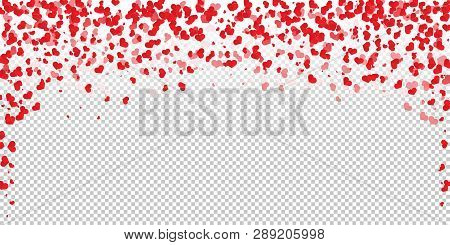 Flower Petal In Shape Of Heart Confetti