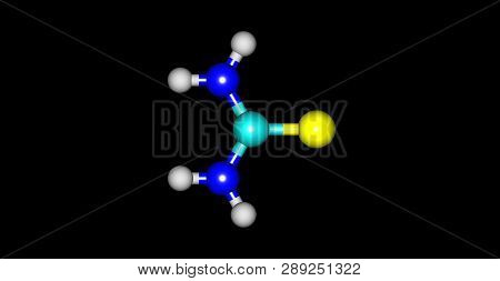 Thiourea Is An Organosulfur Compound With The Formula Scnh22. It Is Structurally Similar To Urea. 3d