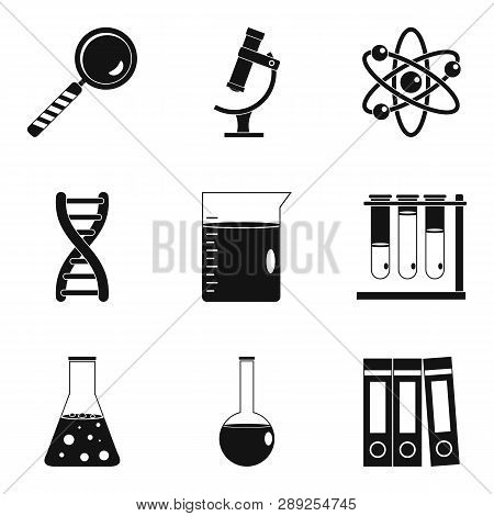 Ology Icons Set. Simple Set Of 9 Ology Icons For Web Isolated On White Background