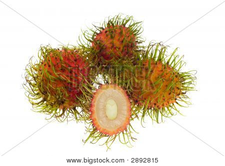 Rambután fresco