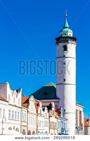 historic architecture Domazlice, Czech Republic