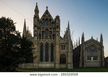 Ely Cathedral, A 10th Century Cathedral At Ely, Cambridgeshire, Uk