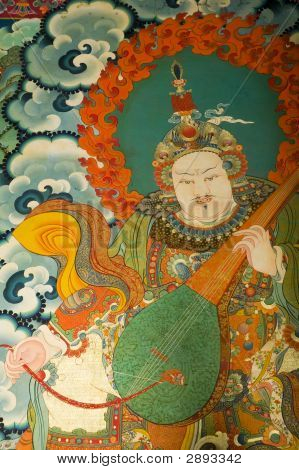 Buddhistisk maleri i Tibet