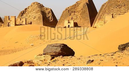 The Antique Pyramids Of The Black Pharaohs