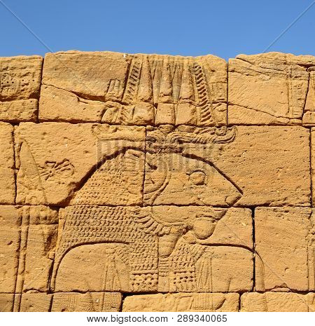 The Antique Temple Of The Black Pharaohs
